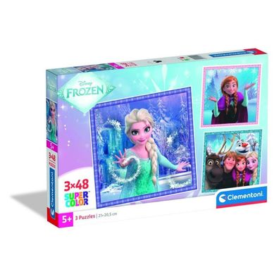 Disney Eiskönigin 3x48 Teile Puzzle Clementoni