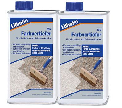 Lithofin MN Farbvertiefer 2 x 1 Liter