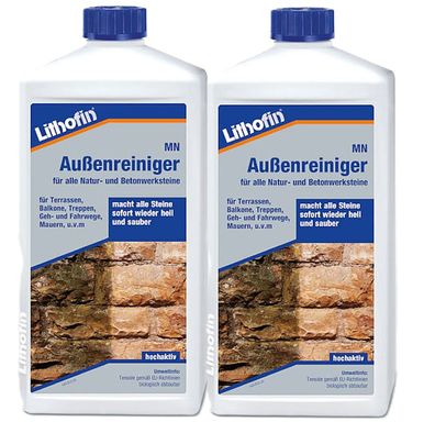 Lithofin MN Außenreiniger 2 x 1 l