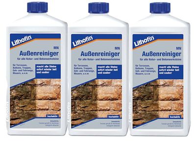 Lithofin MN Außenreiniger 3 x 1 l