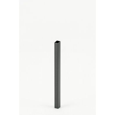 Minka Zaunpfosten 120cm Hoehe fuer Minka Zaeune aus Aluminium in mattem Anthrazit