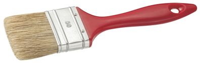 Flachpinsel 50 mm helle Borste Stärke 6