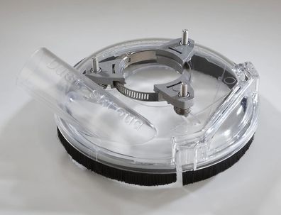 Absaughaube für 125 mm Winkelschleifer mit Adapter