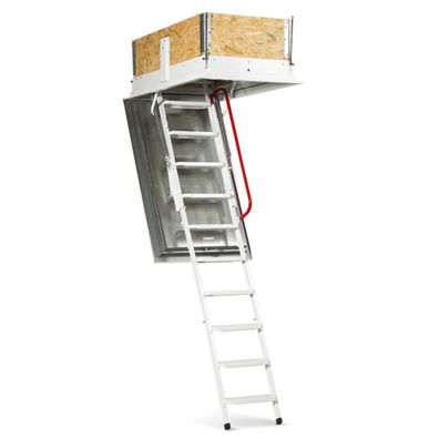 Wippro Dachbodentreppe Isotec Luxe Brandhemmend Lukenmas 120x70cm