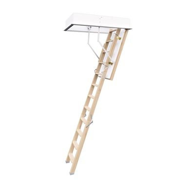 Roto Bodentreppe profiLine EI2 30 Plus 3-teilig bis 288cm Raumhoehe 130x70cm Rohbaum