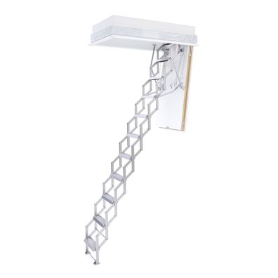Roto Scherentreppe Ecco bis 275cm Raumhoehe 120x60cm Rohbaumas
