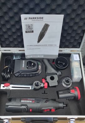 Parkside PERFORMANCE® 12 V Akku-Feinbohrschleifer »PPFBSA 12 B2« Starterset