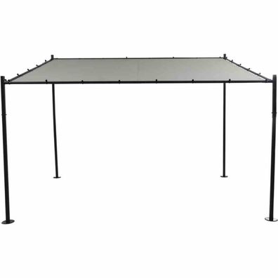 Levino Pavillon 300x400 cm Gestell Stahl, anthrazit, Bezug aus Polyester, 250g/m²