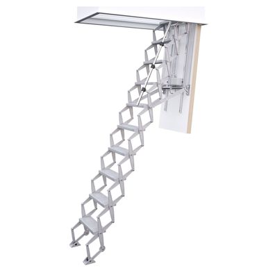 Roto Scherentreppe Elektro bis 279cm Raumhoehe 130x70cm Rohbaumas