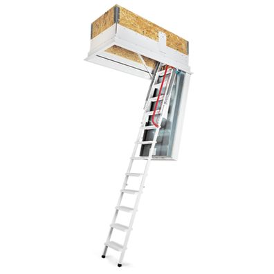 Wippro Dachbodentreppe Isotec 200 Brandhemmend Lukenmas 140x70cm