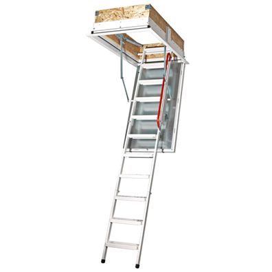 Wippro Dachbodentreppe Isotec Smart Brandhemmend Lukenmas 140x70cm