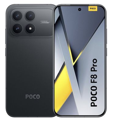 Xiaomi POCO F8 Pro 512GB Black 6,59 Zoll Quad HD 120 Hz 12 GB RAM - Kaufen