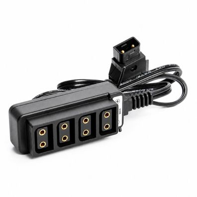 Powertap D-TAP Splitter Verteiler 1 x Stecker auf 4 x Kupplung