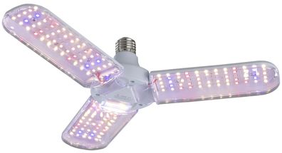 36W LED Pflanzenlicht E27 Leuchtmittel 180 LEDs Voll-Spektrum