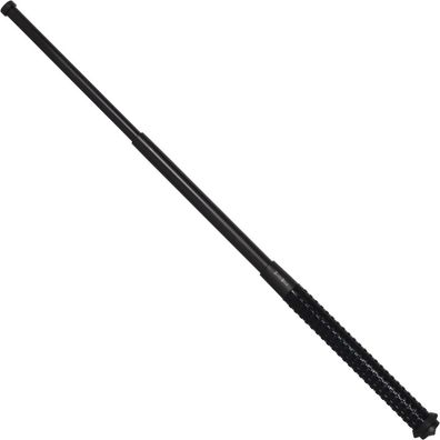 Black Field Teleskopschlagstock mit Gummi-Griff in 79 cm (32")