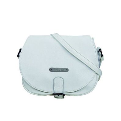 Schultertasche Umhängetasche weiß weiss von Stefano Damen Mädchen NEU