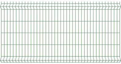 Strong Stabmattenzaun grün Höhe 1m Einstabmatte Drahtgitter Gartenzaun Zaun neu
