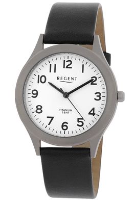 Regent Titan Herrenuhr mit Lederband F-842