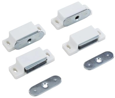 Magnetschnapper-Set 4-teilig - Möbelmagnete für Schranktüren, Schubladen