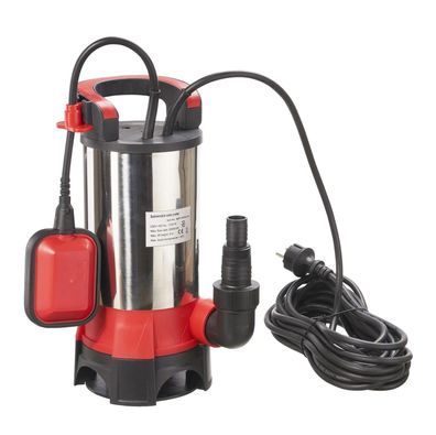 Schmutzwasser Tauchpumpe STPK1100 1100W Edelstahl 35mm