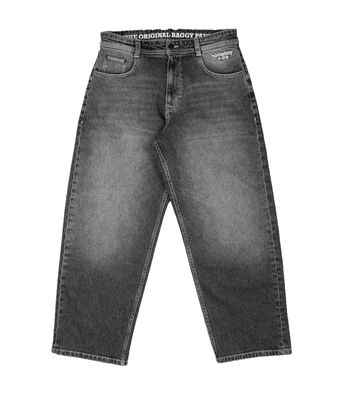 Homeboy Hose X-Tra Baggy Outlines Denim vintage black-87