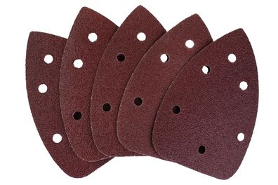 Schleifdreiecke Korn 60 140 x 140 x 8 mm 5 Stück AMS18