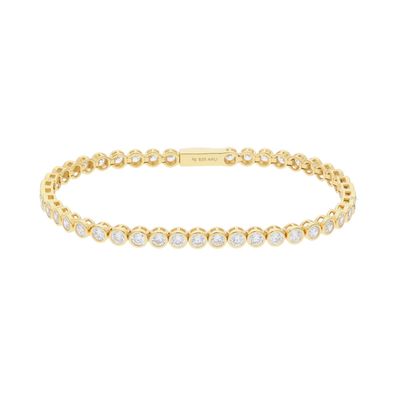 Damen Armband Tennis 925 Silber vergoldet Zirkonia JL52-03-0176