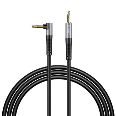 ORICO AXW 3,5-mm Klinkenkabel Winkelstecker Audiokabel Schwarz