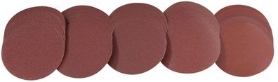 Schleifpapier-Set 150 mm 25-teilig für Exzenterschleifer