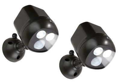 LED Sicherheitslicht Funkkopplung 2 Stk 300Lm IP44