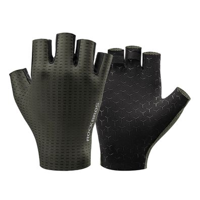 Rockbros Atmungsaktive Kurzfinger-Fahrradhandschuhe