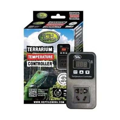 Reptile Nova Thermostat Temperaturregler für Terrarium Heizmatte 1500W