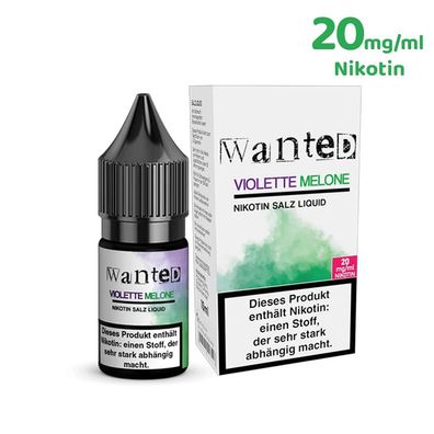 Wanted Overdosed Violette MELONE * 20mg/ml* Nikotinsalz, 10ml Liquid