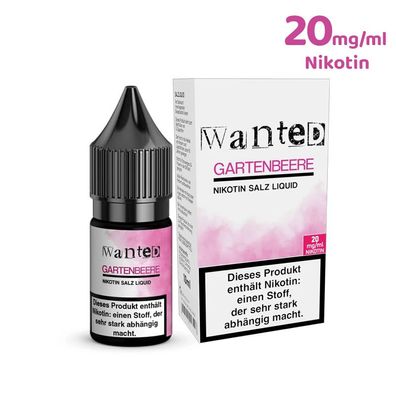 Wanted Overdosed Gartenbeere * 20mg/ml* Nikotinsalz, 10ml Liquid