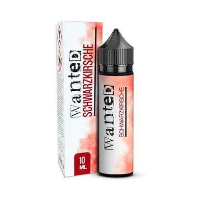 Wanted Schwarzkirsche Longfill Aroma für E-Zigaretten 10ml