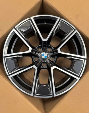 1x Orig BMW 4er Gran Coupe G26 i4 G26 18 Zoll Alufelge Aerodynamik M858 8747303 9J HA