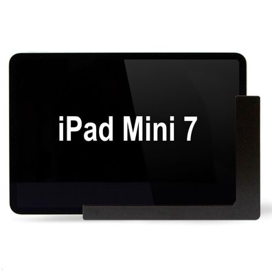TabLines TWP043B Tablet Wandhalterung für Apple iPad Mini 7 (A17 Pro), schwarz