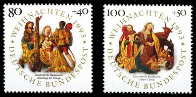 BRD 1993 Nr 1707-1708 postfrisch S50B792