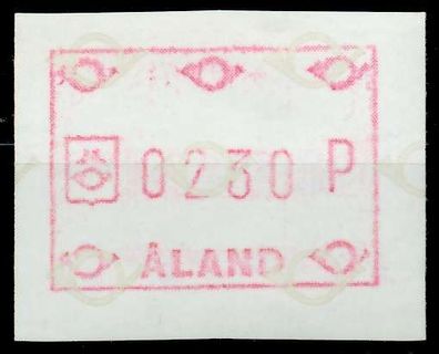ALAND ATM Nr ATM1-230 postfrisch X7E63A2