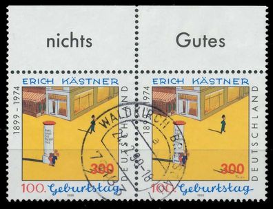 BRD 1999 Nr 2035 zentrisch gestempelt WAAGR PAAR ORA X7EB056