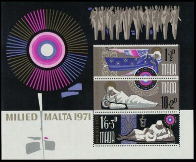 MALTA Block 1 postfrisch S017462