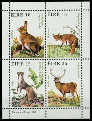 IRLAND Block 3 postfrisch S018A3A