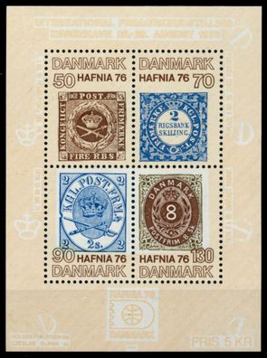 Dänemark Block 2 postfrisch S019682