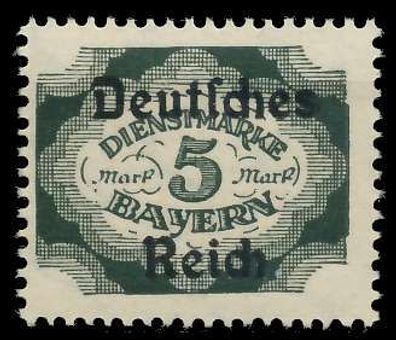 Deutsches REICH Dienstmarken 1920 Nr 51 postfrisch X063FFA
