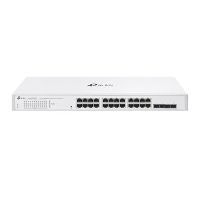 TP-LINK Festa FS328G V1 - Switch - Smart - 24 x 10/100/1000Base-T + 4 x 1 Gigabit SFP