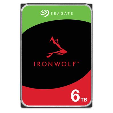 Seagate IronWolf NAS HDD ST6000VN006 - 6 TB 3,5 Zoll SATA 6 Gbit/s CMR