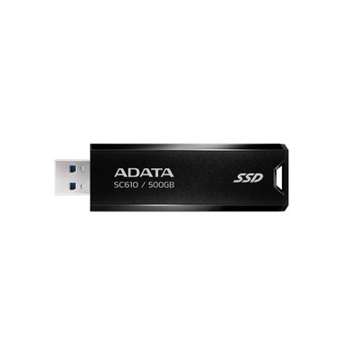 SC610 500 GB, Externe SSD schwarz, USB-A 3.2 Gen 2