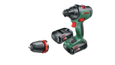 Akku-Bohrschrauber AdvancedDrill 18 grün/schwarz, 2x Li-Ionen Akku 2,5Ah, Koffer, POW