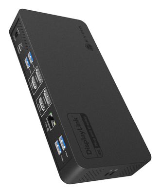 Dockingstation IcyBox Heart Dock 2255 zwei 4K@60Hz Displays