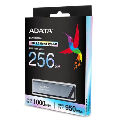 UE800 256 GB, USB-Stick aluminium (gebürstet), USB-C 3.2 (10 Gbit/s)